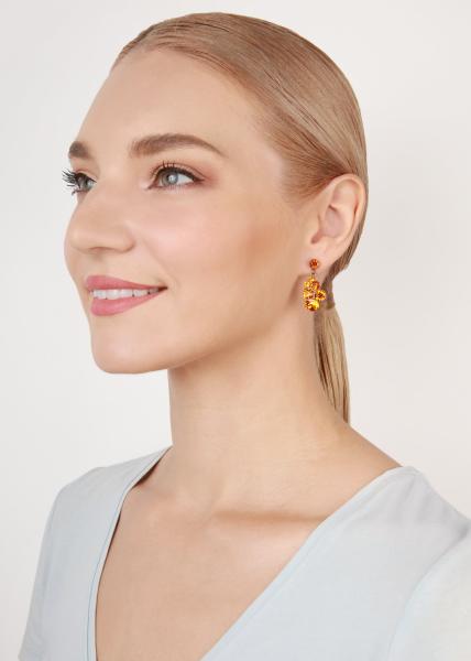 Orange - Petit Glamour - Ohrringe von Konplott